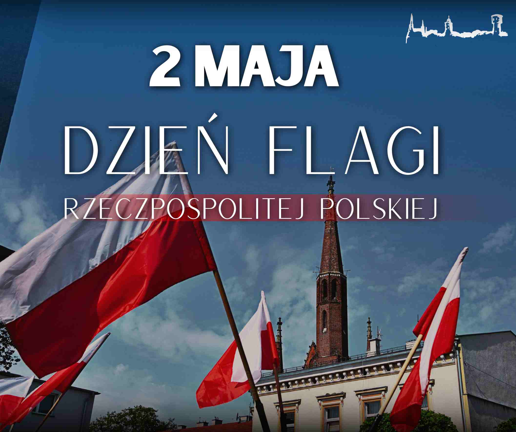 Biało Czerwony Ilustrowany Nowoczesny Dzień Niepodległości Plakat Post na Facebooka 3